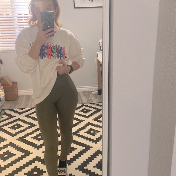 Vintage white oversized sweatshirt - Picture 11 of 14